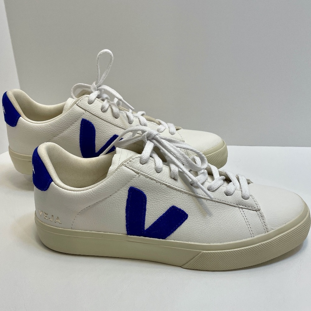 Veja NWOT Campos Women 41 EUR / 8 US White Chrome Free Sneakers Trainers